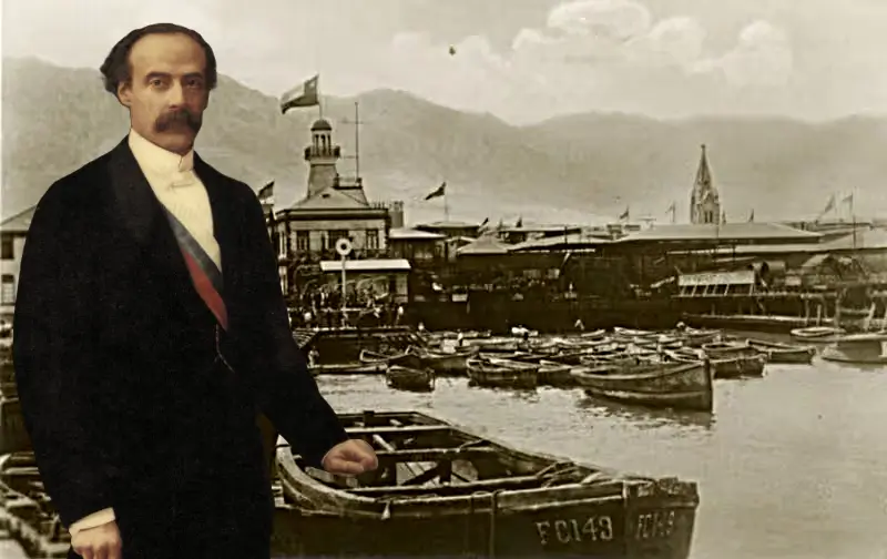 El presidente Balmaceda visitó Antofagasta, Tocopilla y las oficinas salitrera en 1889.